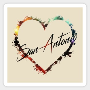 I Love San Antonio Sticker